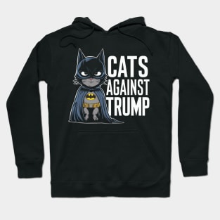 Cats against Trump Hoodie